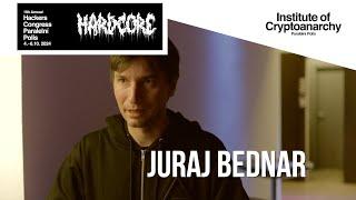 JURAJ BEDNAR: EDUCATOR, WRITER, CRYPTO-ANARCHIST & BIOHACKER