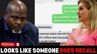 TEXTS Between Ashley Merchant & Terrance "I DO NOT RECALL" Bradley REVEALED!