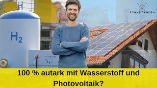 Autark Wohnen mit Photovoltaik, Speicher und Wasserstoff - Ein Leben lang? (HPS Picea)