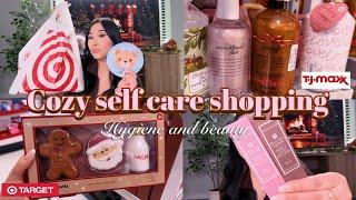 Let’s go self care + beauty shopping  (hygiene products, holiday scrubs, beauty + haul at the end)