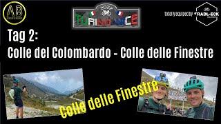 Tag 2 Bikepacking Turin nach Nizza - Colle del Colombardo - Colle delle Finestre (Turino Nice Rally)