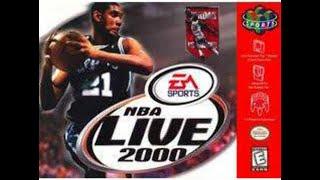 NBA Live 2000 (N64) (Lakers vs Clippers) (December 14th 1999)