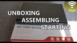 Unboxing and Starting Hikvision NVR DS-7608