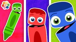 GooGoo Baby New Series - Coloring Nature | Learn the Colors | Color Crew | BabyFirst TV