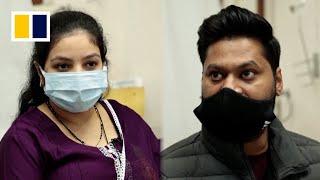 Delhi couple fears city’s air pollution will harm unborn child