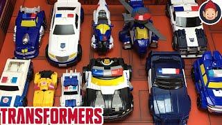 Transformers Toys Police Cars Collection With Chase Bumblebee Whirl Barricade トランスフォーマー 變形金剛