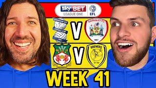 LEAGUE 1 WEEK 41 PREDICTIONS