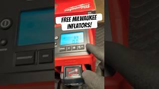 FREE Milwaukee M12 Inflator and M18 Inflator Tool Deals