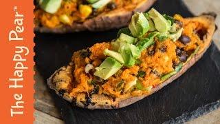 Stuffed Sweet Potato Recipe - The Happy Pear