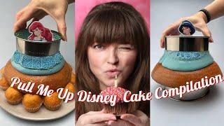 Pull me up Disney princess cake - Disney Princess Cake Compilation - Tiktok Foodiebeats Cake