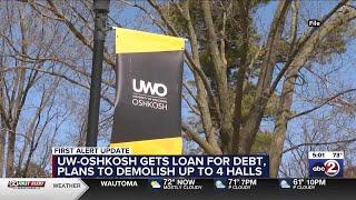 UW-Oshkosh gets loan for debt, plans to demolish up to 4 halls