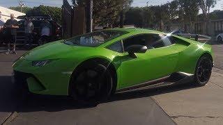 Taking Delivery Of A Lamborghini Huracan Performonte