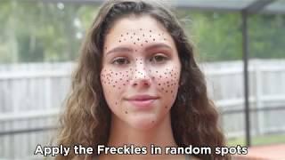 How to apply Henna freckles Updated