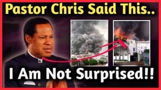 PASTOR CHRIS Responds To The Fire Attack IN CHRIST EMBASSY LAGOS || PASTOR CHRIS OYAKHILOME