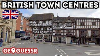 British Town Centres on GeoGuessr: American finds the BEST Locations in the UK!