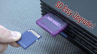 PS2 MX4SIO SD Card Upgrade Changes Everything  !