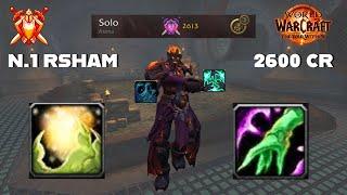 Restoration Shaman Buffs are DISGUSTING! 2600cr Solo Shuffle / War Within Season 1