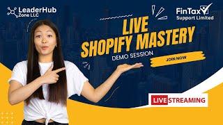 Shopify Mastery |Demo Session| Intro About local & International Dropshipping | Shopify Dropshipping