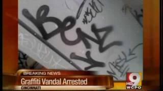 Graffiti vandal arrested