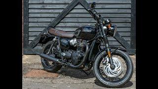 2023 Triumph Bonneville T120 Black @westcoasttriumphglasgow