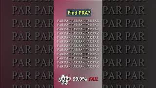Tell me where PRA | Math Puzzle #shorts #different #puzzles #opticalillusion