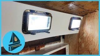 50. Bulkhead Replacement and Major Portlight Upgrade | Learning the Lines - DIY Sailing