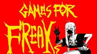 Intro to GAMES FOR FREAKS: VOL 1, an Official Supplement for Tom's Games