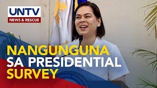 VP Sara, Sen. Tulfo, tabla sa mga napipisil na maging presidente sa 2028 — survey