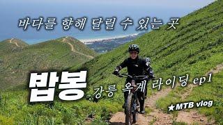 여기가 한국 맞나요? 강릉 옥계 밥봉 EMTB 라이딩Gangreung Okgye Bapbong MTB riding