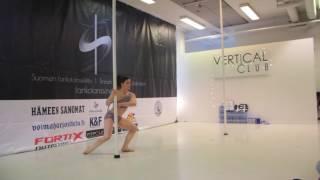 Application video IPSF Artistic Pole Senior Women Professional Hanna Knihtilä