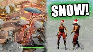 FORTNITE CHRISTMAS UPDATE! *SNOW MAP!* | Fortnite Battle Royale