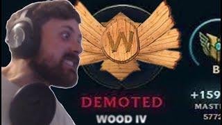 Forsen Gets Demoted to Wood 4