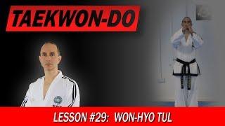 Won-Hyo Tul - Taekwon-Do Lesson #29