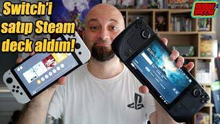 Nintendo Switch Satıp Steam Deck Aldım! Kutu açılış ve 3 günlük deneyim!