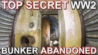 ABANDONED TOP SECRET WW2 UNDERGROUND BUNKER