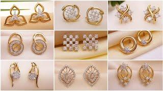 Latest Diamond Earrings stud design with price/studs/Earrings/ladies earrings/Diamond stud/Gold stud