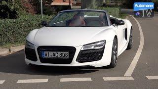 Audi R8 V10 Spyder (525hp) - DRIVE & SOUND (60FPS)