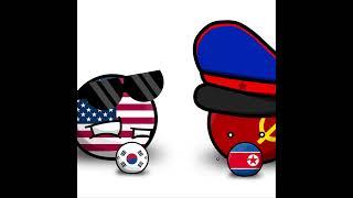 Cold War (Parte 1) [Corea] #shorts #countryballs #humor #polandball #history