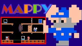 Mappy (FC · Famicom) video game port | 57-round session 