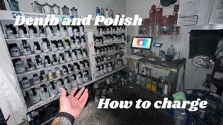 How To Charge For Denib And Polish