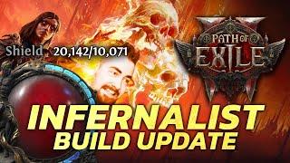 20K Energy Shield while mapping!! - Infernalist Summoner Build Update