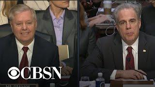 IG report hearing part 4: Lindsey Graham questions Michael Horowitz