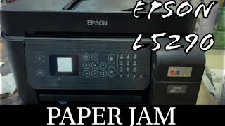 Epson L5290 Paper Jam fix 