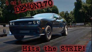 Dodge Demon 170 Drag race!.....GOLDBERG'S GARAGE Episode 31