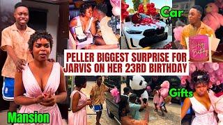 Peller Biggest Surprise For Jarvis on Her 23rd Birthday, 200Million Car, Mansion & Gifts #peller