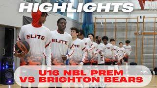 London Elite vs Brighton Bears | 2023/24 NBL U16 Quick Highlights