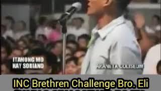 Iglisia ni Cristo ni manalo nag tanong kay Bro.Eli sa ITANONG MO KAY SORIANO BIBLIA SASAGOT.