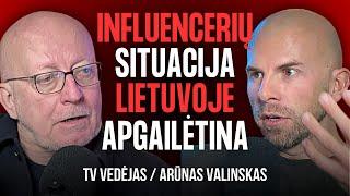 ARŪNAS VALINSKAS: TV praeitis, 100,000€ parama, BŪDAS nepasiduoti, santykiai, influenceriai | TG 072