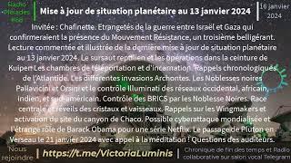 Radio Pléiades #68 - Situation planétaire au 13 janvier 2024