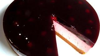 Вкусно - #ТОРТ ТВОРОЖНО - МАЛИНОВЫЙ без ВЫПЕЧКИ #Рецепты из Творога